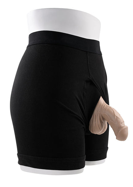 Gender X 4'' SILICONE PACKER LIGHT - Flesh 10 cm Packer