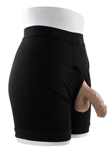 Gender X 4'' SILICONE PACKER MEDIUM - Tan 10 cm Packer