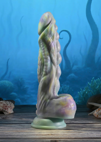 Gender X MONSTER'S BALL - USB Rechargeable Vibrating and Thrusting Fantasy Dildo with Wireless Remote