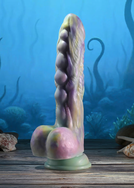 Gender X MONSTER'S BALL - USB Rechargeable Vibrating and Thrusting Fantasy Dildo with Wireless Remote