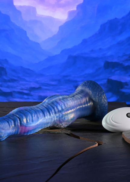 Gender X WILDEST DREAMS - USB Rechargeable Vibrating and Thrusting Fantasy Dildo with Wireless Remote