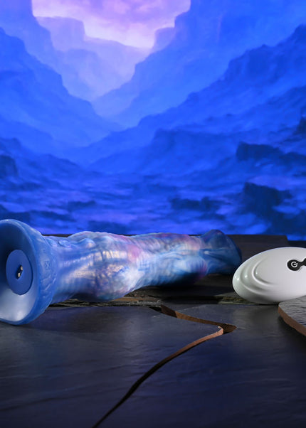 Gender X WILDEST DREAMS - USB Rechargeable Vibrating and Thrusting Fantasy Dildo with Wireless Remote