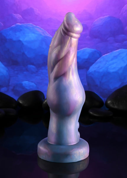 Gender X IMAGINARY FRIEND - Purple/Pink USB Rechargeable Vibrating Fantasy Dildo with Wireless Remote
