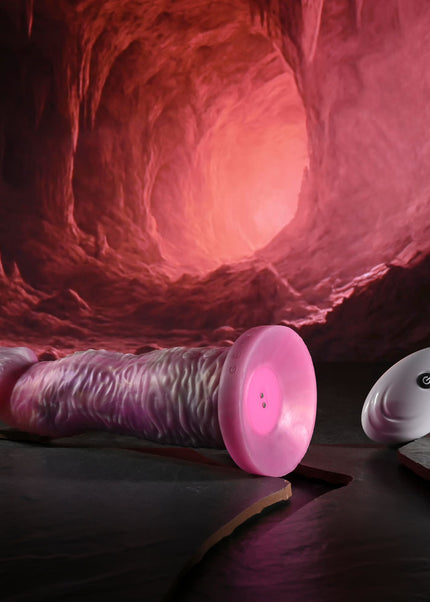 Gender X WHIMSICAL - Pink USB Rechargeable Vibrating Fantasy Dildo with Wireless Remote