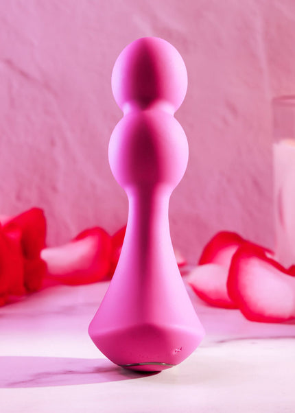 Gender X BALL GAME - Pink 13.5 cm USB Rechargeable Vibrating Butt Plug