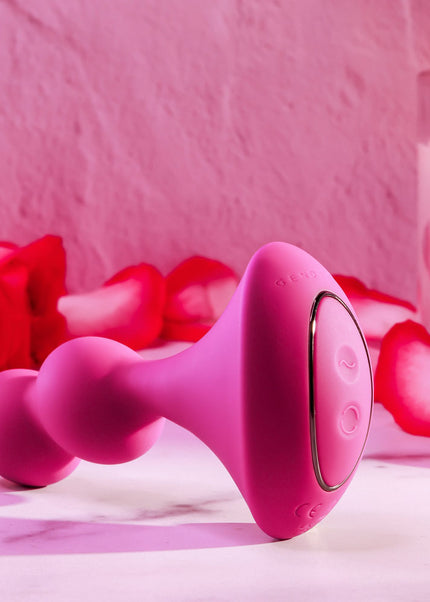 Gender X BALL GAME - Pink 13.5 cm USB Rechargeable Vibrating Butt Plug