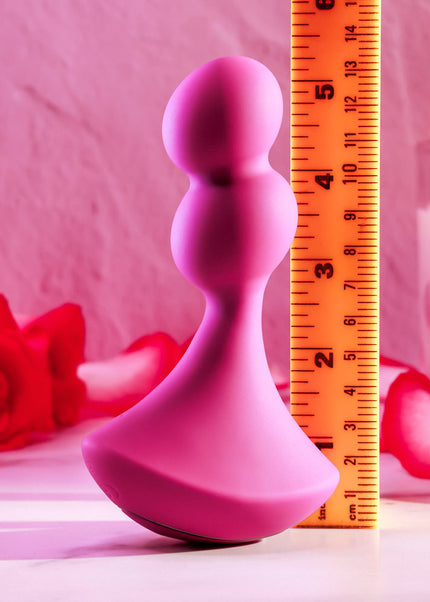 Gender X BALL GAME - Pink 13.5 cm USB Rechargeable Vibrating Butt Plug