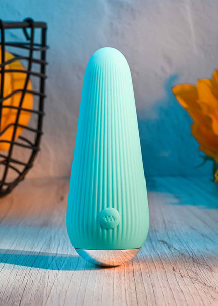 Gender X O-CONE - Blue 10.8 cm (4.25'') USB Rechargeable Bullet