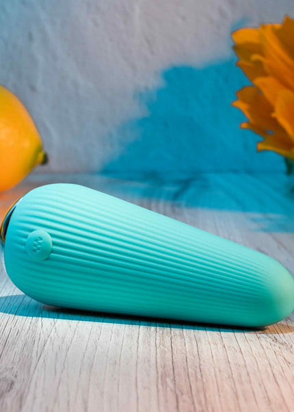 Gender X O-CONE - Blue 10.8 cm (4.25'') USB Rechargeable Bullet