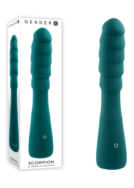 Gender X SCORPION - Green 21.2 cm USB Rechargeable Vibrator