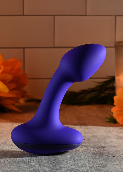 Gender X ANYBODYS PLUG - Blue 11.4 cm USB Rechargeable Vibrating Butt Plug
