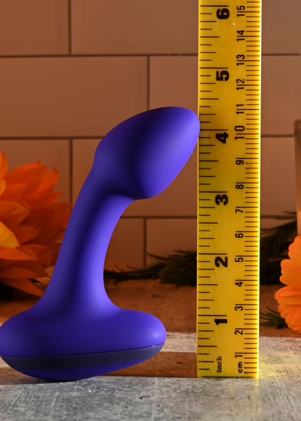 Gender X ANYBODYS PLUG - Blue 11.4 cm USB Rechargeable Vibrating Butt Plug