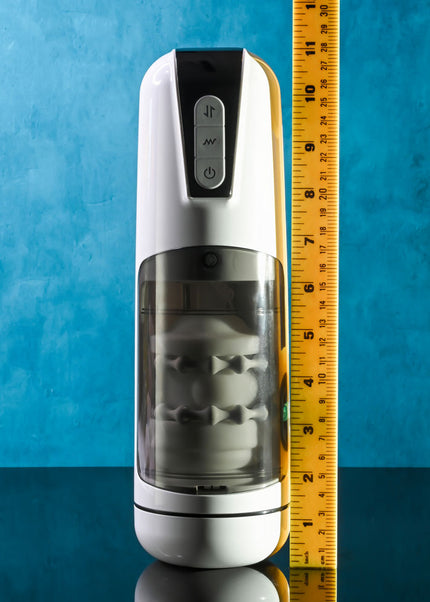 Gender X GET YOUR STROKE ON - USB Rechargeable Thrusting & Vibrating Auto Masturbator