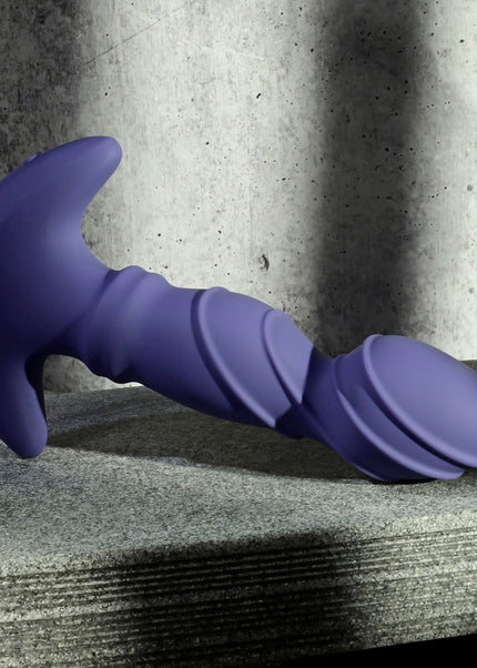 Gender X RING IT - Purple 16.5 cm USB Rechargeable Vibrator with Wireless Remote