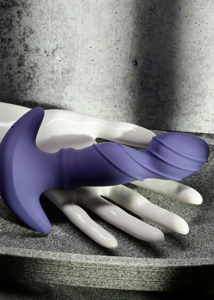 Gender X RING IT - Purple 16.5 cm USB Rechargeable Vibrator with Wireless Remote