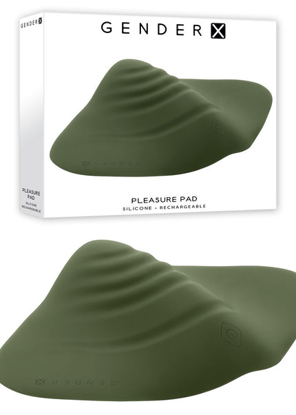 Gender X PLEASURE PAD - Green USB Rechargeable Grinding Pad