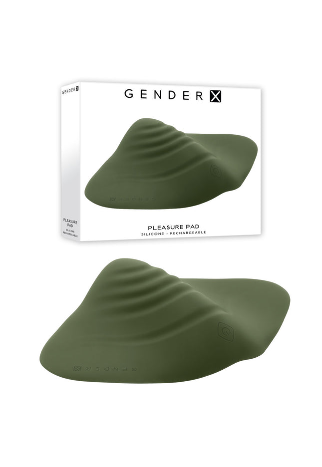 Gender X PLEASURE PAD - Green USB Rechargeable Grinding Pad