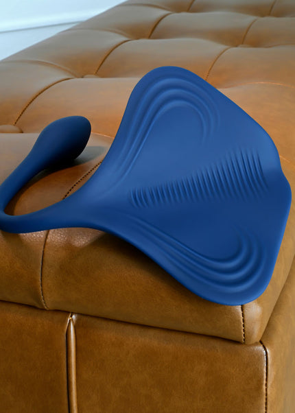 Gender X DAILY GRIND - Blue USB Rechargeable Grinding Pad with Anal Plug