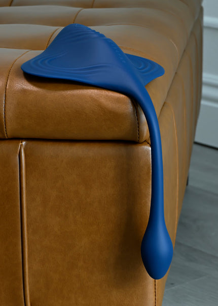 Gender X DAILY GRIND - Blue USB Rechargeable Grinding Pad with Anal Plug