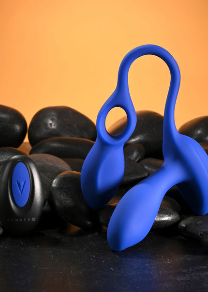 Gender X BACK FOR MORE - Dual USB Rechargeable Dual Stimulator with Wireless Remote