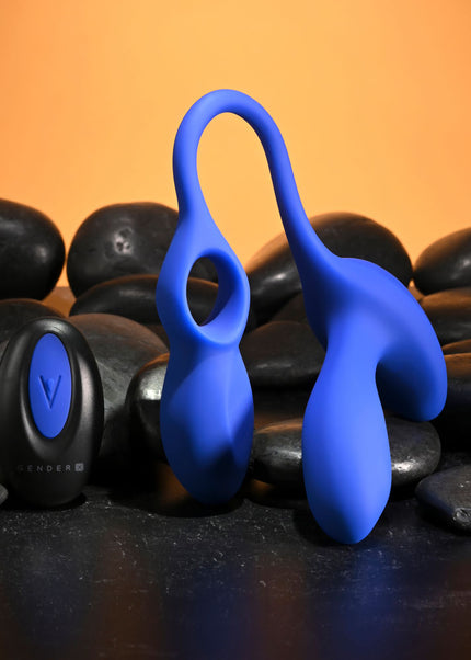 Gender X BACK FOR MORE - Dual USB Rechargeable Dual Stimulator with Wireless Remote