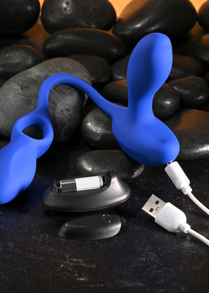 Gender X BACK FOR MORE - Dual USB Rechargeable Dual Stimulator with Wireless Remote