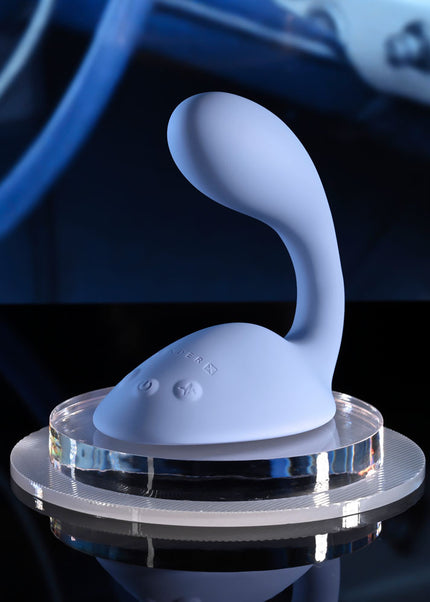 Gender X SHIFTING GEARS - Blue USB Rechargeable Vibrating Grinding Pad