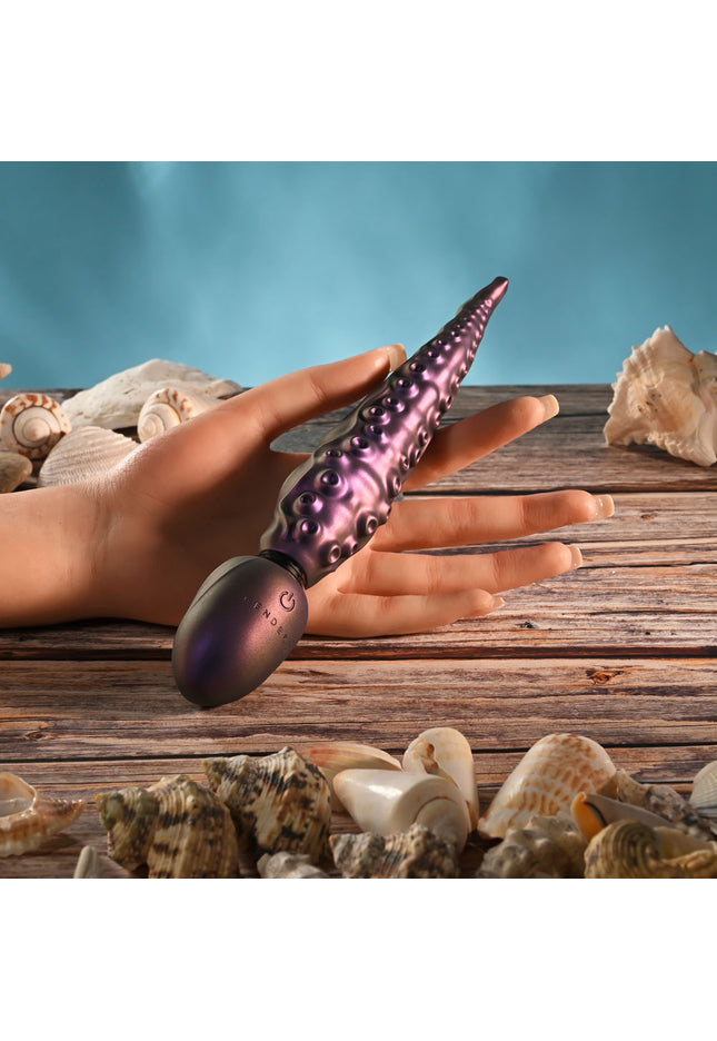 Gender X INTO THE DEEP - Purple 21.7 cm USB Rechargeable Tentacle Fantasy Massage Wand