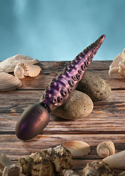 Gender X INTO THE DEEP - Purple 21.7 cm USB Rechargeable Tentacle Fantasy Massage Wand