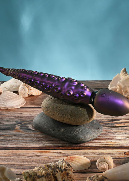 Gender X INTO THE DEEP - Purple 21.7 cm USB Rechargeable Tentacle Fantasy Massage Wand