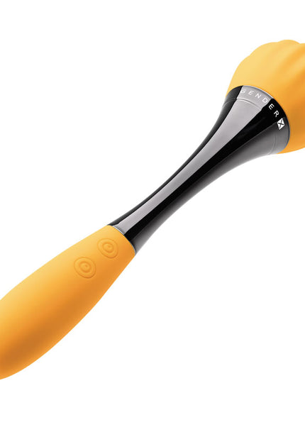 Gender X SUNFLOWER - Yellow 20 cm USB Rechargeable Massage Wand