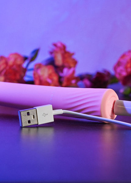 Gender X FLEXI WAND - Pink 16.6 cm USB Rechargeable Vibrator