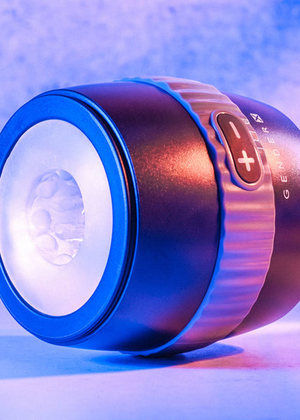 Gender X BARREL OF FUN - Black USB Rechargeable Stroker