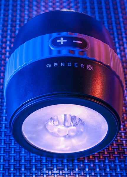 Gender X BARREL OF FUN - Black USB Rechargeable Stroker