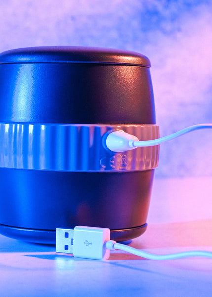 Gender X BARREL OF FUN - Black USB Rechargeable Stroker