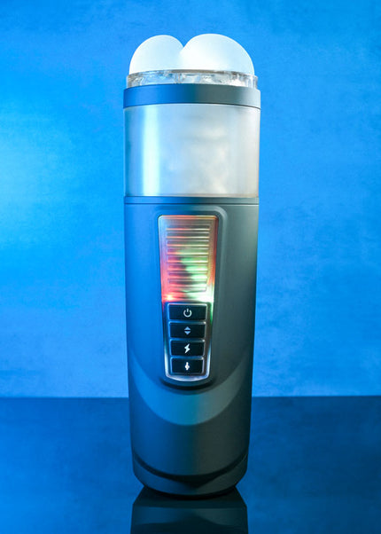 Gender X MESSAGE IN A BOTTLE - USB Rechargeable Thrusting & Spinning Masturbator