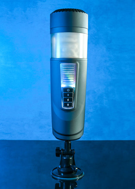 Gender X MESSAGE IN A BOTTLE - USB Rechargeable Thrusting & Spinning Masturbator