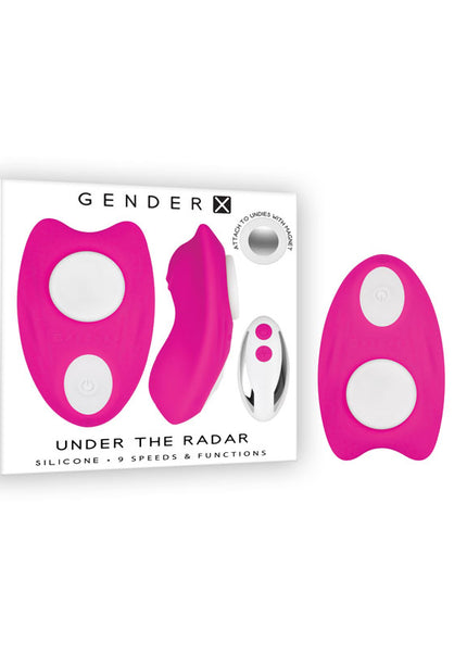 Gender X UNDER THE RADAR - Pink USB Rechargeable Panty Vibe