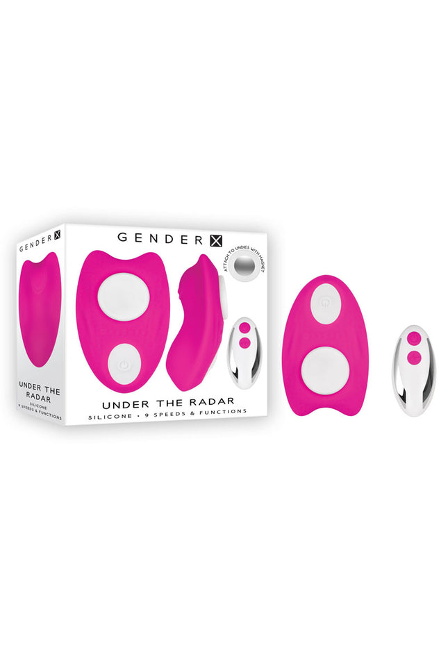 Gender X UNDER THE RADAR - Pink USB Rechargeable Panty Vibe
