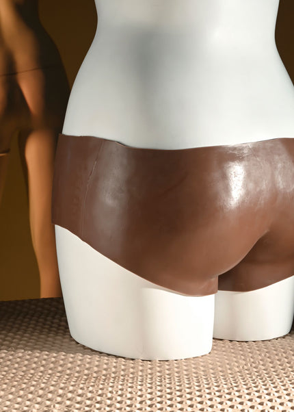 Gender X UNDERGARMENTS - BRIEFS - Dark - Brown Wearable Vagina Briefs