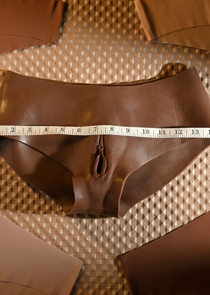 Gender X UNDERGARMENTS - BRIEFS - Dark - Brown Wearable Vagina Briefs