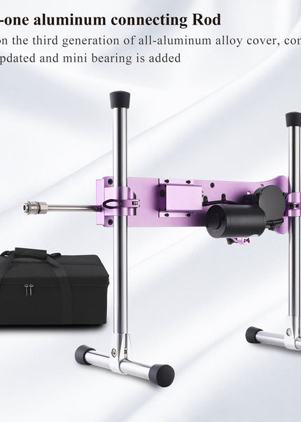 Hismith Premium 3.0 Sex Machine - Pink - Pink Mains Powered Sex Machine with App Control and Remote