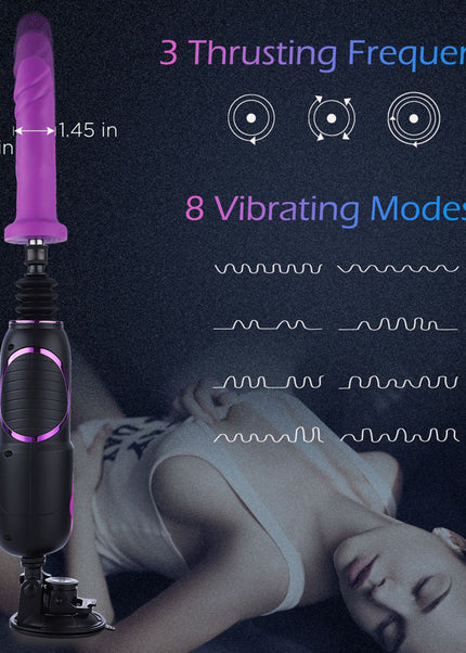 Hismith Pro Traveler 2.0 - Mains Powered Portable Sex Machine with App Control and Remote