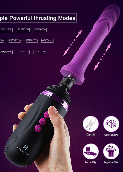 Hismith Capsule - Rechargeable Portable Sex Machine with App Control