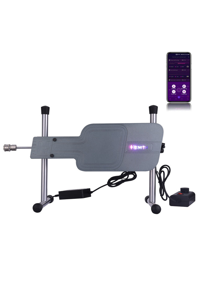 Hismith Premium Special Edition Sex Machine - Black Mains Powered Sex Machine with App Control and Remote