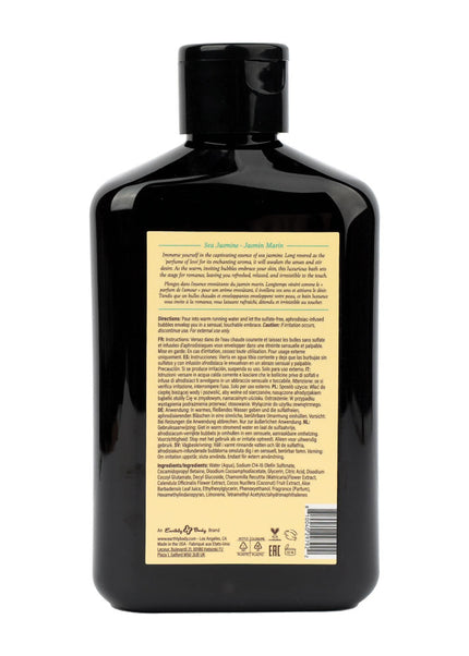 EB Hemp Seed Bubble Bath SEA JASMINE - 250 ml - Sea Jasmine Scented Bubble Bath  - 250 ml Bottle