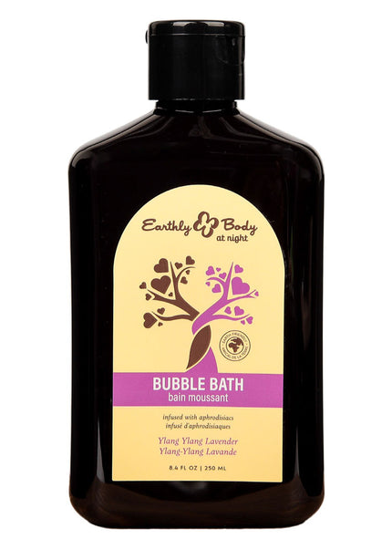 EB Hemp Seed Bubble Bath YLANG YLANG LAVENDER - 250 ml - Ylang Ylang Lavender Scented Bubble Bath  - 250 ml Bottle