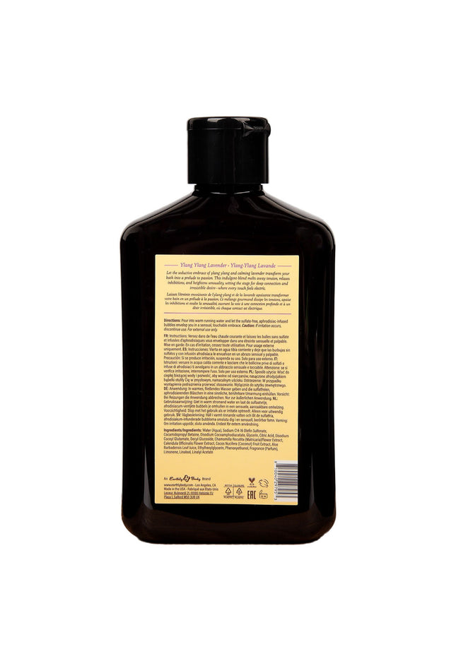 EB Hemp Seed Bubble Bath YLANG YLANG LAVENDER - 250 ml - Ylang Ylang Lavender Scented Bubble Bath  - 250 ml Bottle