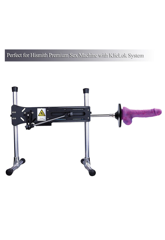 Hismith 3.5 Inch Suction Cup Dildo Adapter - Universal Dildo with Suction Base KlicLok Adapter for Hismith Sex Machines