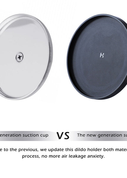 Hismith 3.5 Inch Suction Cup Dildo Adapter - Universal Dildo with Suction Base KlicLok Adapter for Hismith Sex Machines